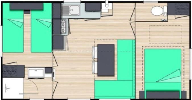 Mobil Home Camping آجد المظهر الخارجي الصورة